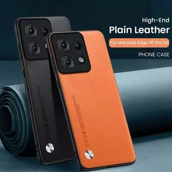 Роскошная задняя крышка из искусственной кожи для Motorola Moto Edge 50 Pro Edge50 Pro, матовый Мягкий силиконовый противоударный защитный чехол из ТПУ для Moto Edge 40 Neo 50pro For Edge 50 Pro 5G небесно-голубой