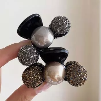 Роскошная заколка для волос с искусственным жемчугом, модные маленькие заколки для волос, заколки в виде акулы, заколки в виде краба, головные уборы для девочек, аксессуары для волос, ювелирные изделия