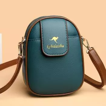 Роскошная женская дизайнерская сумка через плечо, новая женская маленькая сумка-мессенджер для телефона через плечо