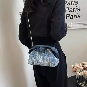 Роскошная женская кожаная сумка, сумка через плечо, женские сумки через плечо, новая мода