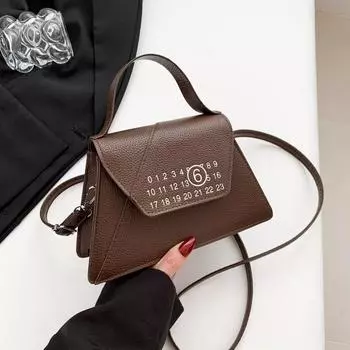 Роскошная женская сумка через плечо, однотонная универсальная фактурная сумка, новая женская мода