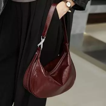 Роскошная женская сумка из натуральной кожи, новая высококачественная сумка через плечо, модная городская женская универсальная сумка для поездок на работу