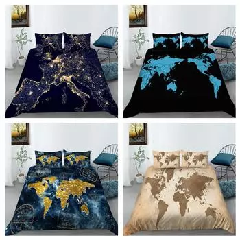 Роскошное 3D постельное белье с рисунком, пододеяльник, наволочка, 2 или 3 куска ткани из микрофибры, удобное и мягкое украшение для дома Baby 100x135cm