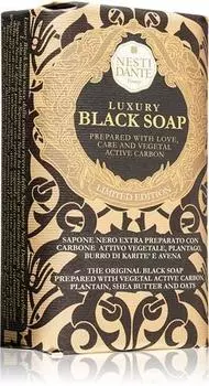 Роскошное черное мыло Nesti Dante Luxury Black Black TU