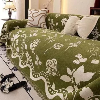 Роскошное диванное полотенце премиум-класса 2025 популярное новое диванное сиденье диванный плед цельный чехол на диван 180*130cm