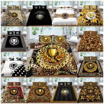 Роскошное домашнее постельное белье, роскошное пододеяльник, наволочка, комплект постельного белья, пододеяльник, полноразмерная односпальная/двуспальная кровать, украшение для дома Baby 100x135cm