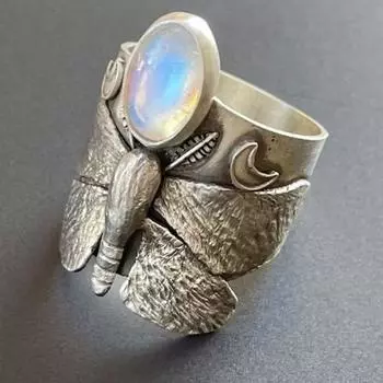 Роскошное кольцо Женское кольцо Винтажное женское кольцо No. 10