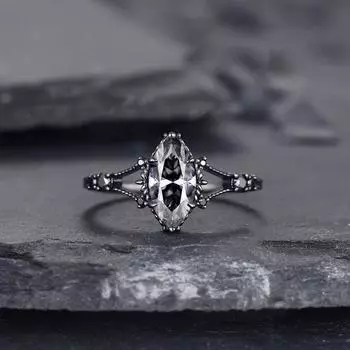 Роскошное кольцо Женское кольцо Винтажное женское кольцо No. 6