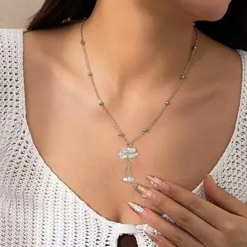 Роскошное нишевое ожерелье с подвеской в виде лотоса, модное ожерелье, женские украшения, подарки для друзей на вечеринку.