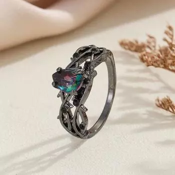 Роскошное женское кольцо, винтажное женское кольцо No. 5