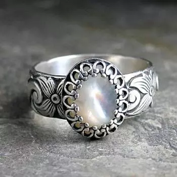 Роскошное женское кольцо, винтажное женское кольцо No. 7