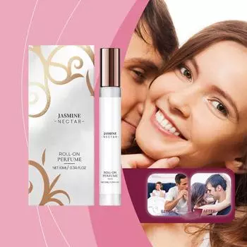 Роскошные ароматы Жасминовые нектары Нежный, Свежий, Очаровательный, Портативный, Легкий, Информационный, Обычные духи 10 мл One Size белый