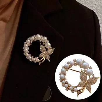 Роскошные аксессуары Chic Lady Pin с искусственным жемчугом