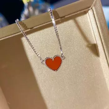 Роскошные благородные браслеты из стерлингового серебра 925 пробы для женщин, регулируемый браслет из красного агата, подарок на день Святого Валентина