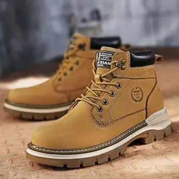 Роскошные брендовые мужские ботильоны из натуральной кожи, дизайнерские мужские кроссовки, стильные базовые ботинки для отдыха на открытом воздухе, нескользящие повседневные туфли для вождения 38