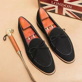 Роскошные брендовые мужские кожаные повседневные туфли для мужчин, официальная итальянская мужская обувь для вождения с острым носком, дизайнерская обувь на плоской подошве 38