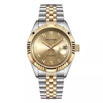 Роскошные часы, часы в арабском стиле, автоматические часы с автоподзаводом, водонепроницаемые из твердой стали 316L, наручные часы Arabe, ислам Montre Mecanique