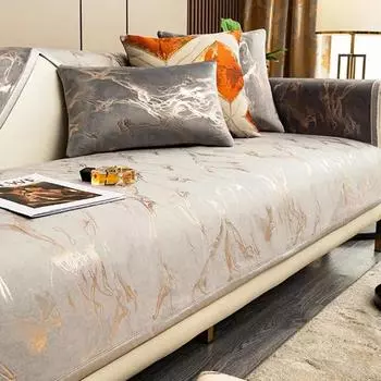 Роскошные диванные подушки для гостиной, высококачественная современная зимняя нескользящая подушка для сиденья, универсальный подлокотник для четырех сезонов, тканевый чехол для полотенец 70x70cm 1pcs