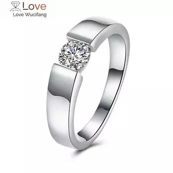 Роскошные дизайнерские кольца из стерлингового серебра 925 пробы с кристаллами для женщин и мужчин, размер 7/8/9, модные подарки для вечеринок, свадебные аксессуары, ювелирные изделия 8