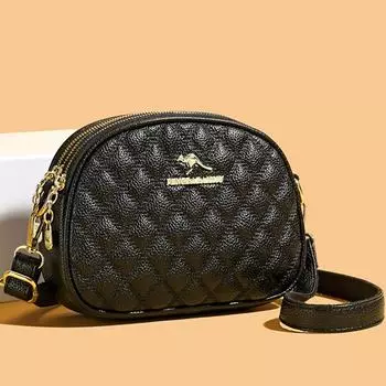 Роскошные дизайнерские многослойные женские сумки через плечо из высококачественной кожи для женщин, сумки через плечо и саквояжи