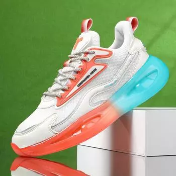 Роскошные дизайнерские мужские кроссовки, летняя мода, женские кроссовки на толстой платформе, мужские кроссовки в уличном стиле, мужская обувь для бега, теннисные туфли 35