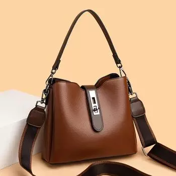 Роскошные дизайнерские сумки на плечо из искусственной натуральной кожи, однотонная сумка для женщин, женская сумка-мессенджер 23cm*10cm*20cm