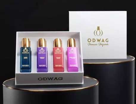 Роскошные духи: Раскройте свою элегантность с подарочным набором женской парфюмерной воды - 4x20 мл, 4x20 ML