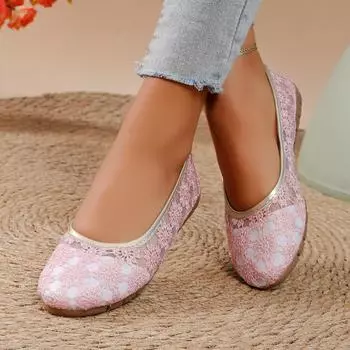 Роскошные европейские и американские туфли на плоской подошве, лето 2024 г., новые простые и удобные универсальные пляжные сетчатые женские туфли Zapatos Mujer 35 белый