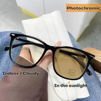 Роскошные фотохромные очки, винтажные очки с защитой от синего света, меняющие цвет, уличные защитные очки для глаз culos De Sol