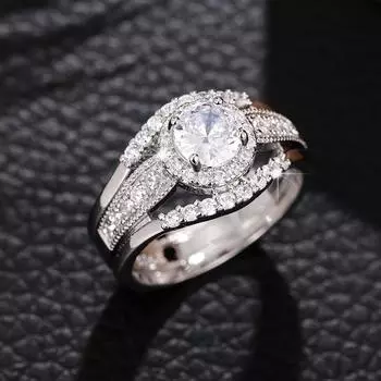 Роскошные кольца женские Кольца Винтажные украшения женские No. 5