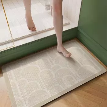 Роскошные коврики для ног, коврик для ванной, впитывающий, быстросохнущий, нескользящий коврик для душа, коврик для туалета, коврик для входной двери, моющийся 40cmx60cm