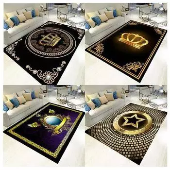 Роскошные ковры с 3D принтом для гостиной, спальни, большой ковер, противоскользящий коврик для гостиной, скандинавский домашний декор, большой ковер 40x120cm