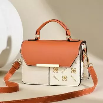 Роскошные кожаные женские сумки, женская маленькая сумка с принтом, женская маленькая квадратная сумка, новые женские сумки-мессенджеры через плечо