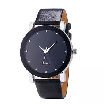 Роскошные кварцевые спортивные военные наручные часы с кожаным ремешком из нержавеющей стали и циферблатом