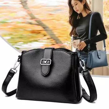 Роскошные маленькие сумки-ведра, женские новые однотонные сумки через плечо, дизайнерские высококачественные брендовые женские кошельки из искусственной кожи