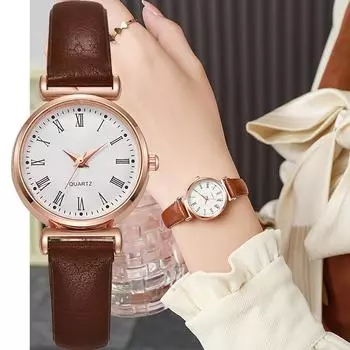 Роскошные модные женские кварцевые часы элегантные повседневные водонепроницаемые женские наручные часы оригинальные часы для женщин чёрный