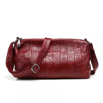 Роскошные мягкие сумки из натуральной кожи, женские сумки, дизайнерские женские сумки в стиле ретро, сумка через плечо, женские сумки-мессенджеры серый