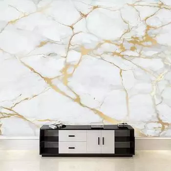 Роскошные мраморные обои, стикер на стену с золотым узором, текстура, фоновые обои, домашний декор, гостиная, спальня, плакат, наклейка 200 cm(W) x 140 cm(H)