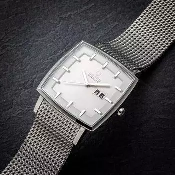 Роскошные мужские аналоговые часы датского бренда Obaku из металла V134GCIMC