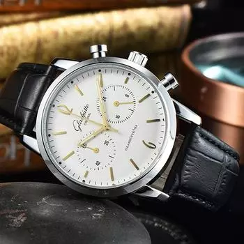 Роскошные мужские часы Мужские 5-стрелочные мужские кварцевые часы