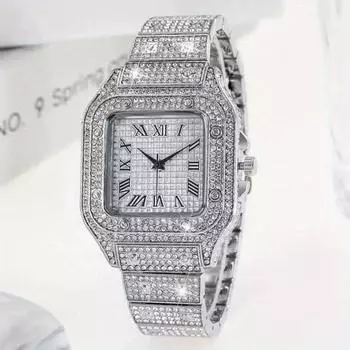 Роскошные мужские изящные часы из нержавеющей стали, модные серебряные кварцевые наручные часы, мужские повседневные деловые часы, идеальный выбор для подарков мужчинам