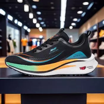 Роскошные мужские кроссовки для марафона на воздушной подушке, дышащие, легкие, удобные, женские, спортивная обувь для тренировок в спортзале 37