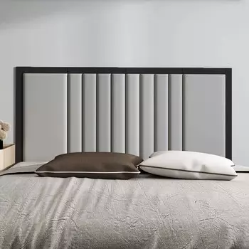 Роскошные наклейки на изголовье своими руками King Queen Soft High Rebound изголовье самоклеящиеся подушки для спинки кровати для спальни W120 x H60cm