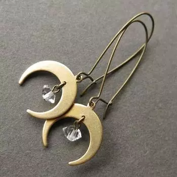 Роскошные новые женские серьги Ретро модные креативные женские серьги золотой