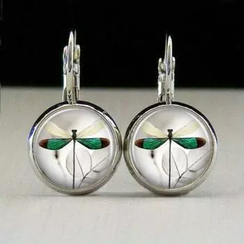 Роскошные новые женские серьги Ретро модные креативные женские серьги серебряный