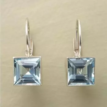 Роскошные новые женские серьги Ретро модные креативные женские серьги серебряный