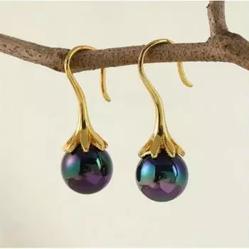 Роскошные новые женские серьги Ретро модные креативные женские серьги