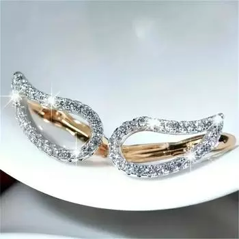 Роскошные новые женские серьги Ретро модные креативные женские серьги золотой