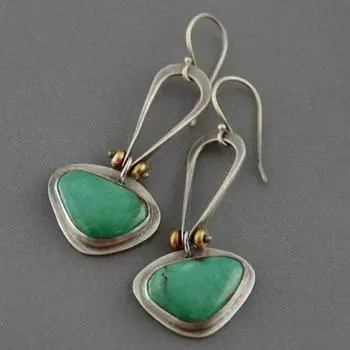 Роскошные новые женские серьги Ретро модные креативные женские серьги