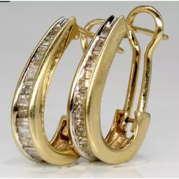 Роскошные новые женские серьги Ретро модные креативные женские серьги золотой